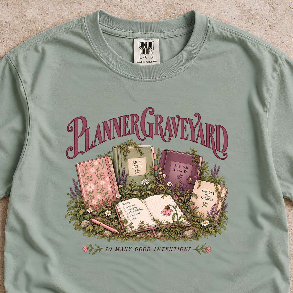 Planner Graveyard Shirt