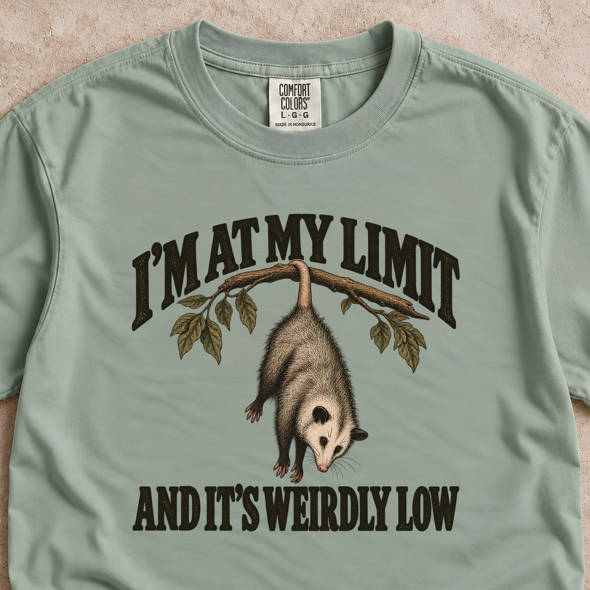 I'm at My Limit and It's Weirdly Low Shirt