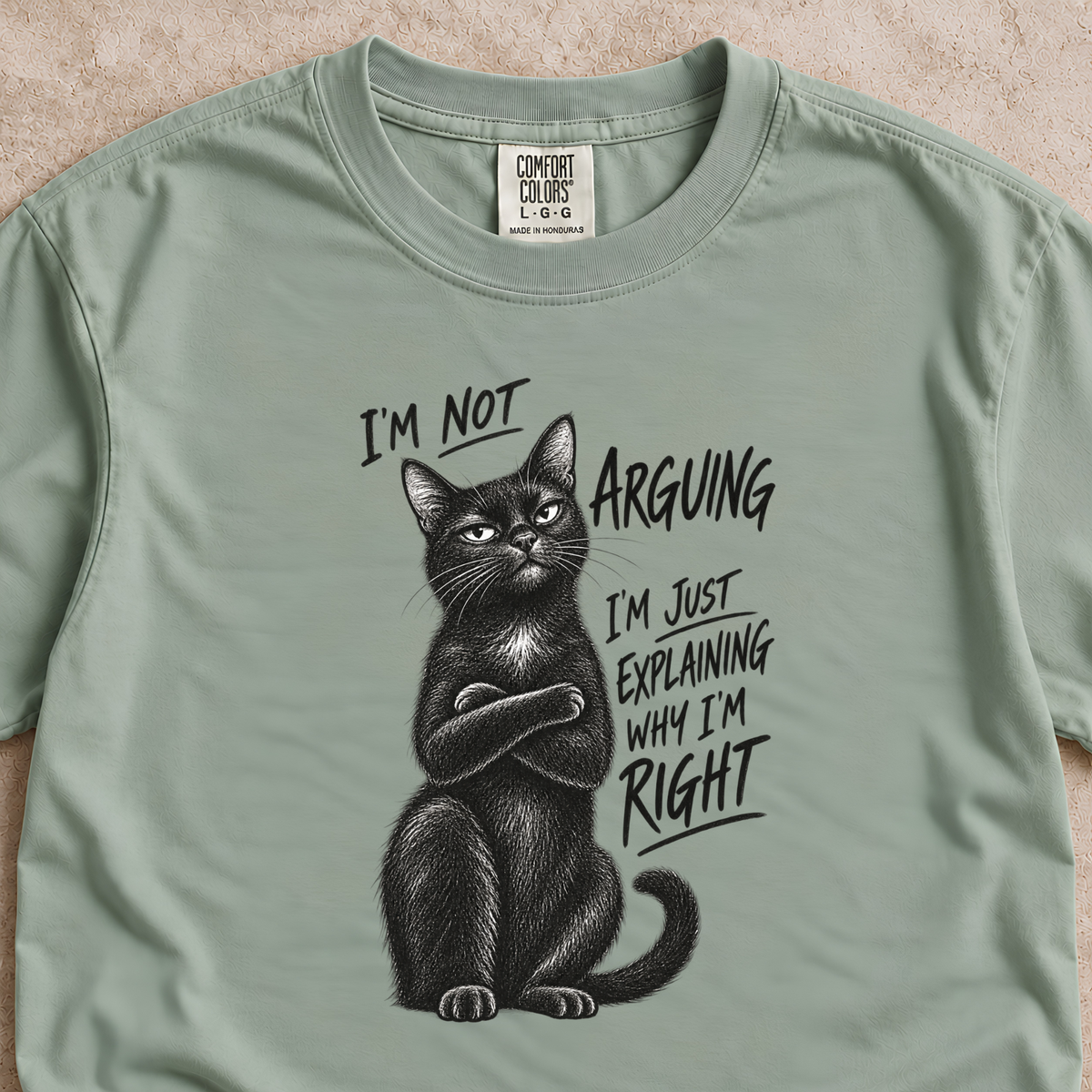 I’m Not Arguing Shirt
