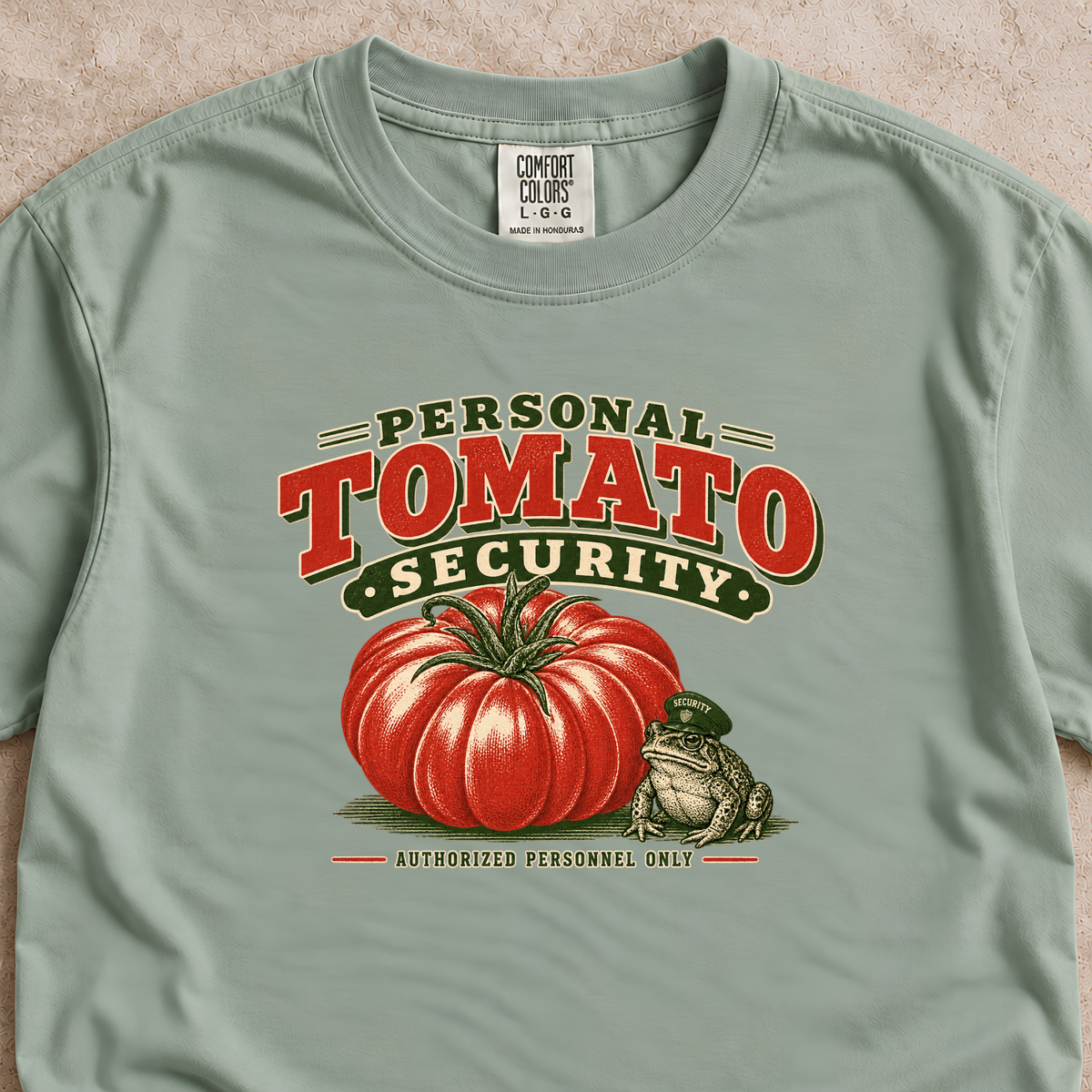 Personal Tomato Security Shirt