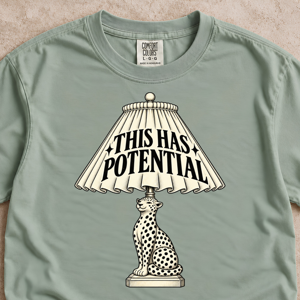 This Has Potential Lamp Shirt