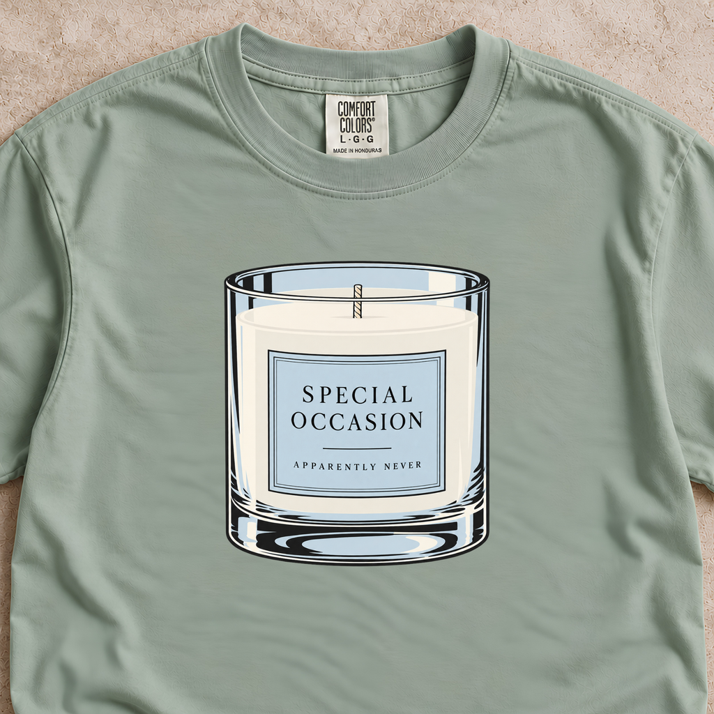 Special Occasion Candle Shirt