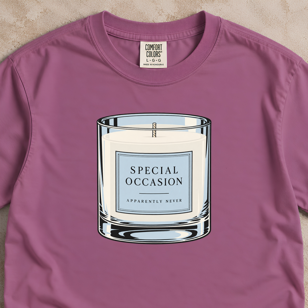 Special Occasion Candle Shirt