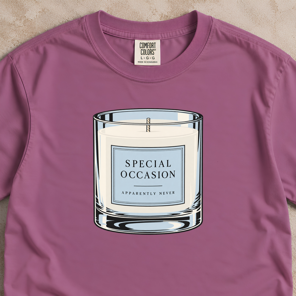 Special Occasion Candle Shirt