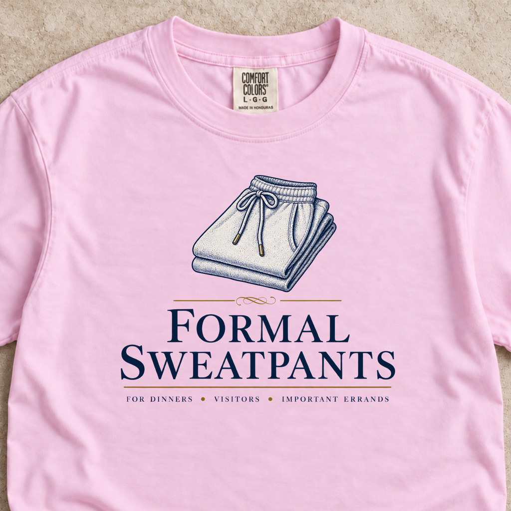 Formal Sweatpants Shirt