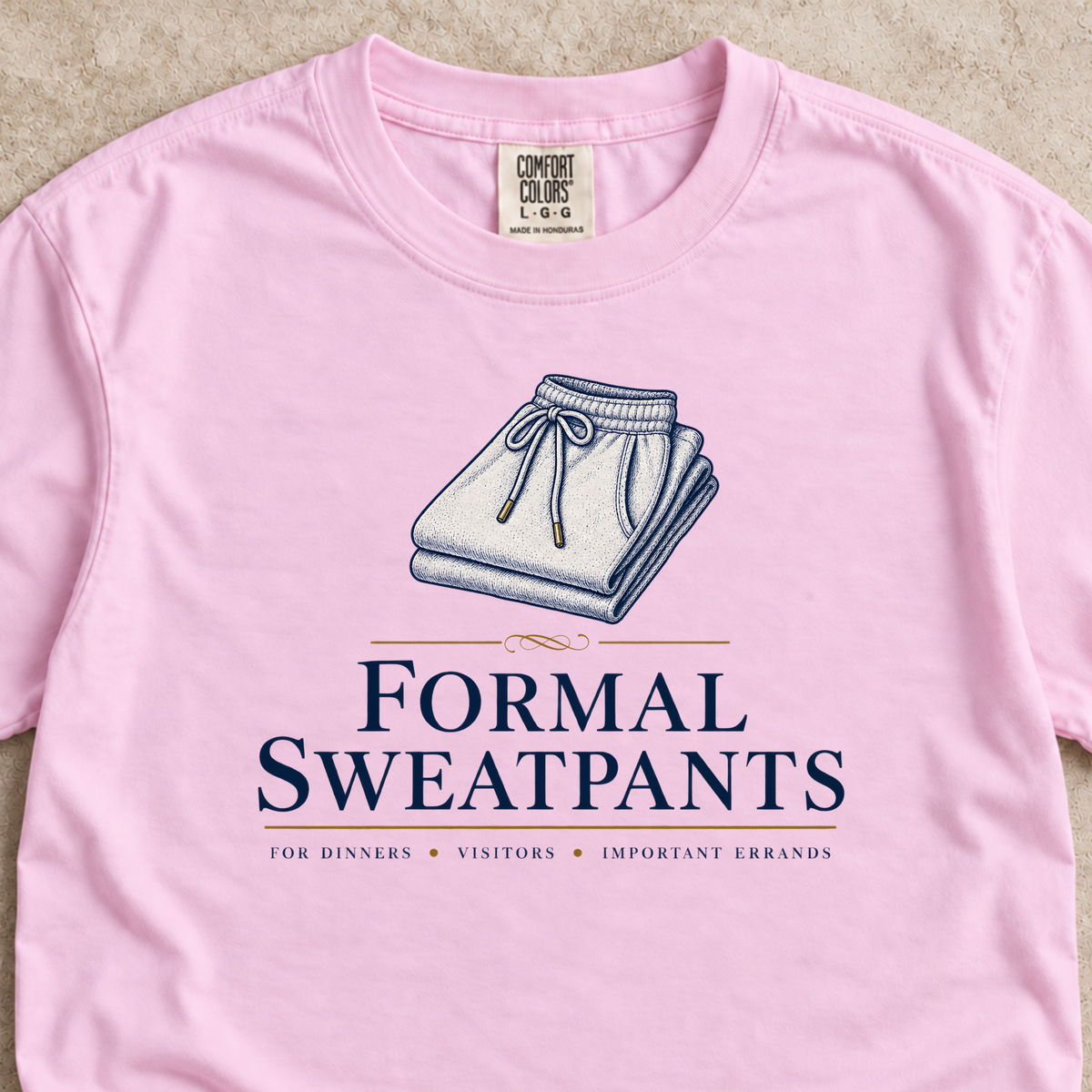 Formal Sweatpants Shirt
