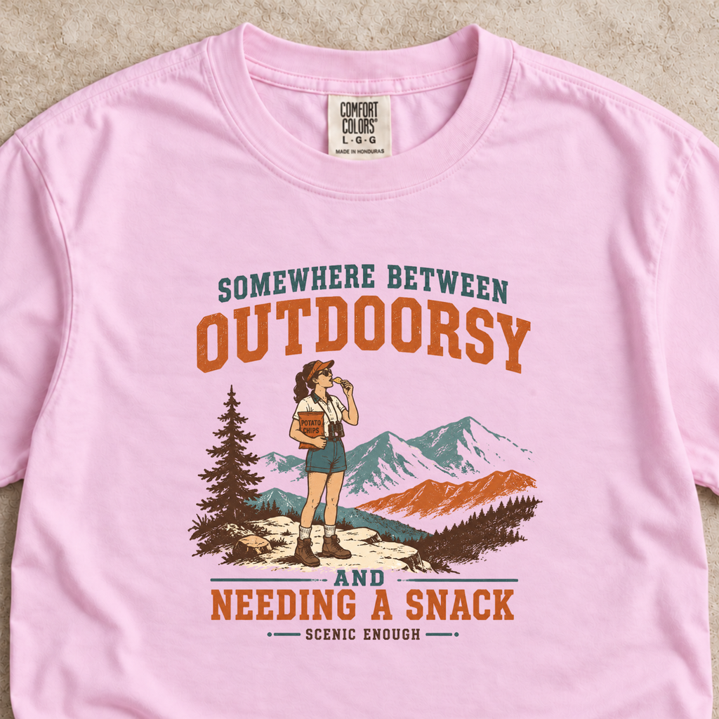 Outdoorsy and Needing a Snack Shirt