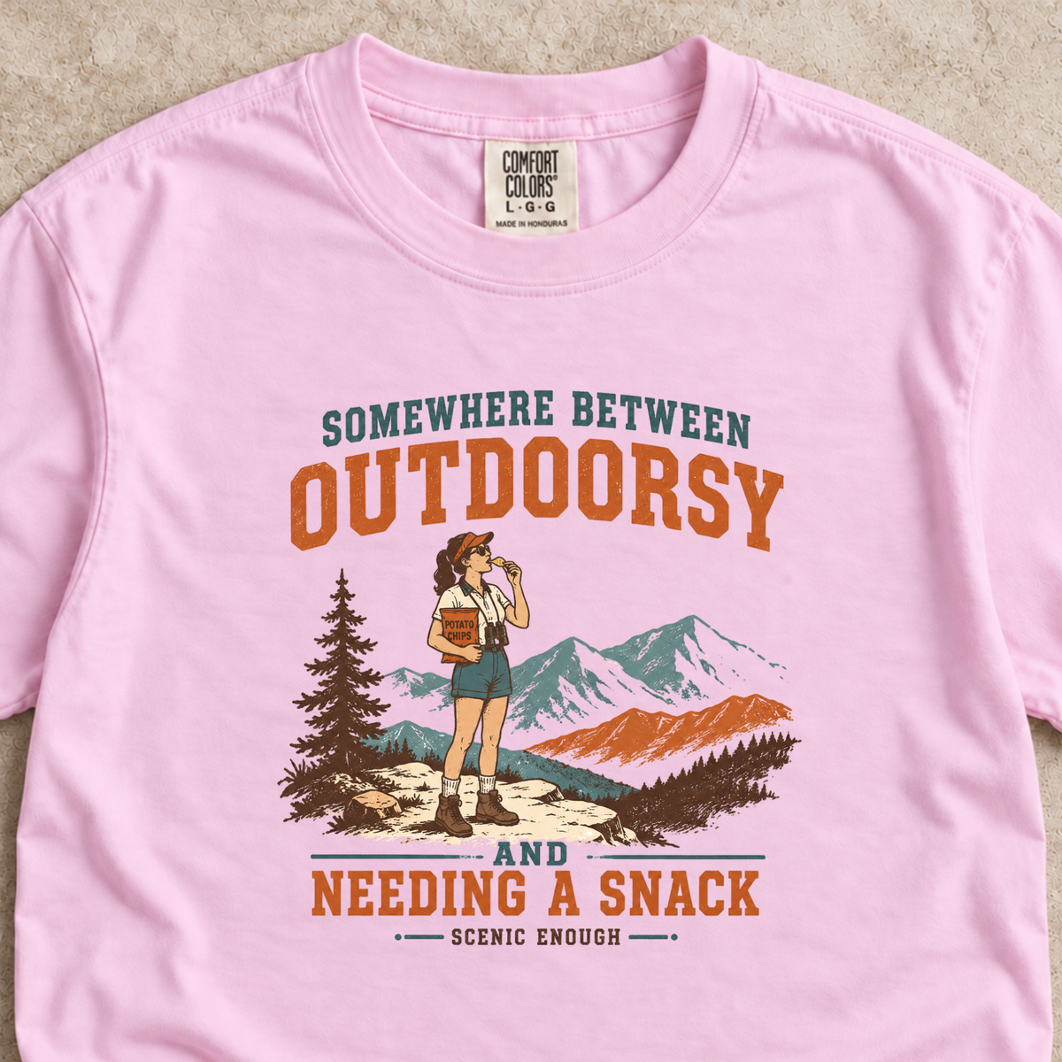 Outdoorsy and Needing a Snack Shirt
