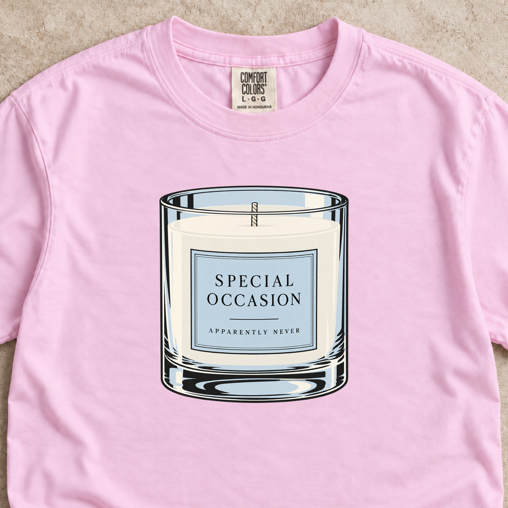 Special Occasion Candle Shirt