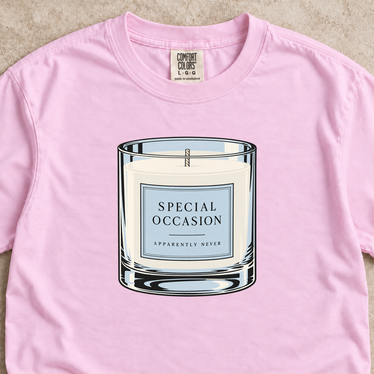 Special Occasion Candle Shirt