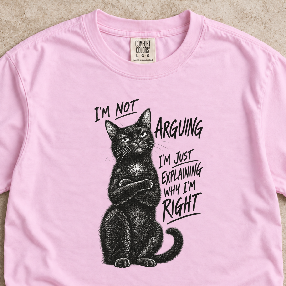 I’m Not Arguing Shirt