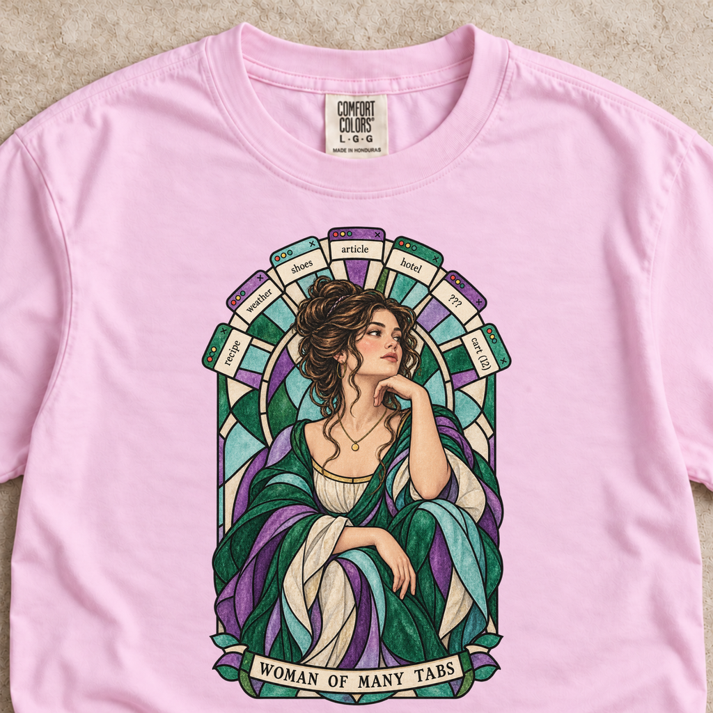 Woman of Many Tabs Shirt
