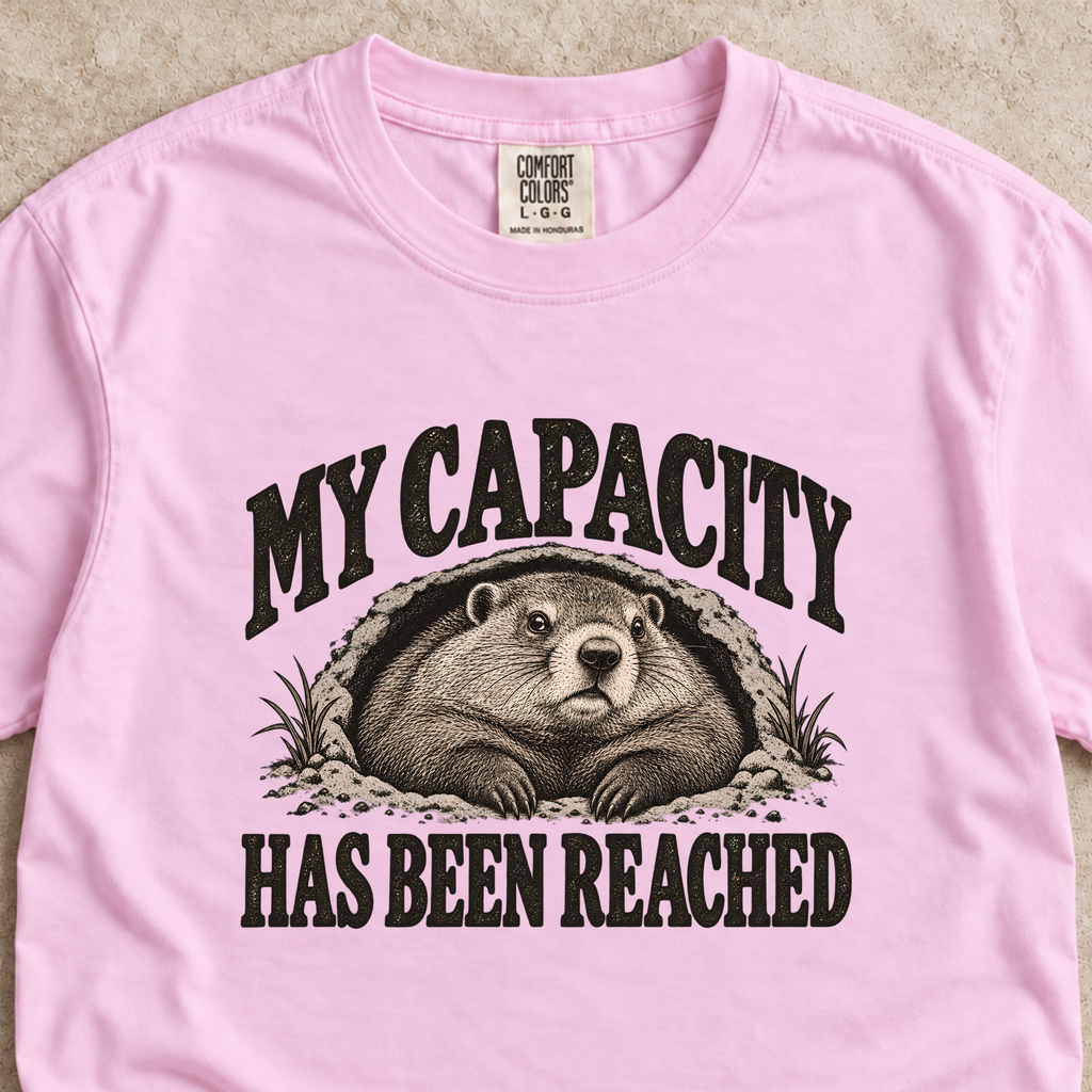 My Capacity Has Been Reached Shirt