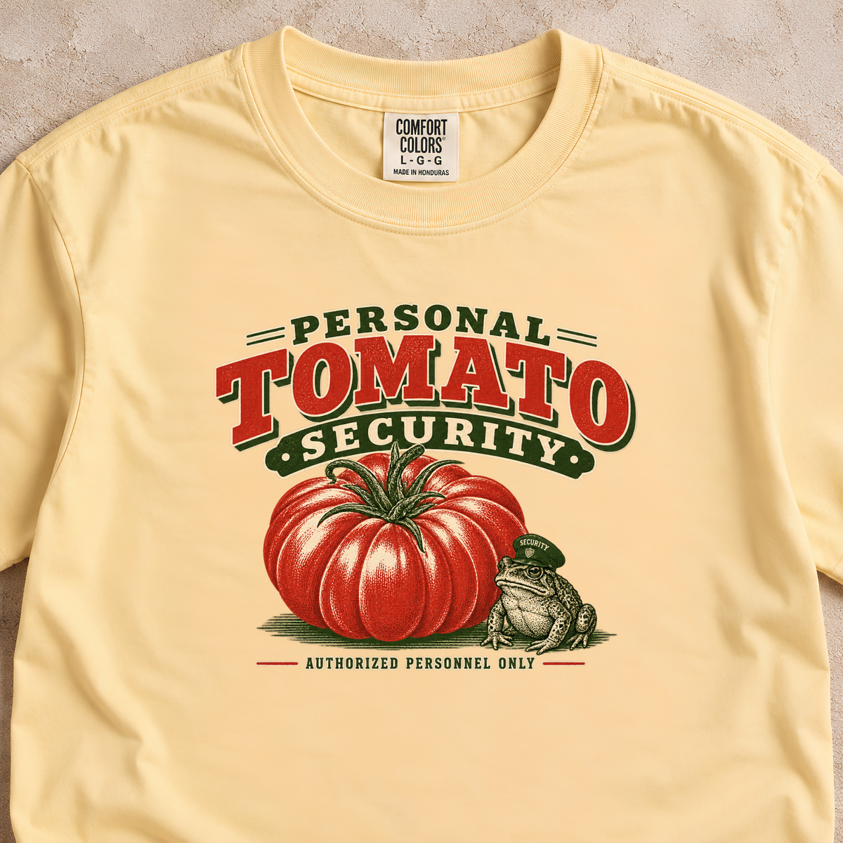 Personal Tomato Security Shirt