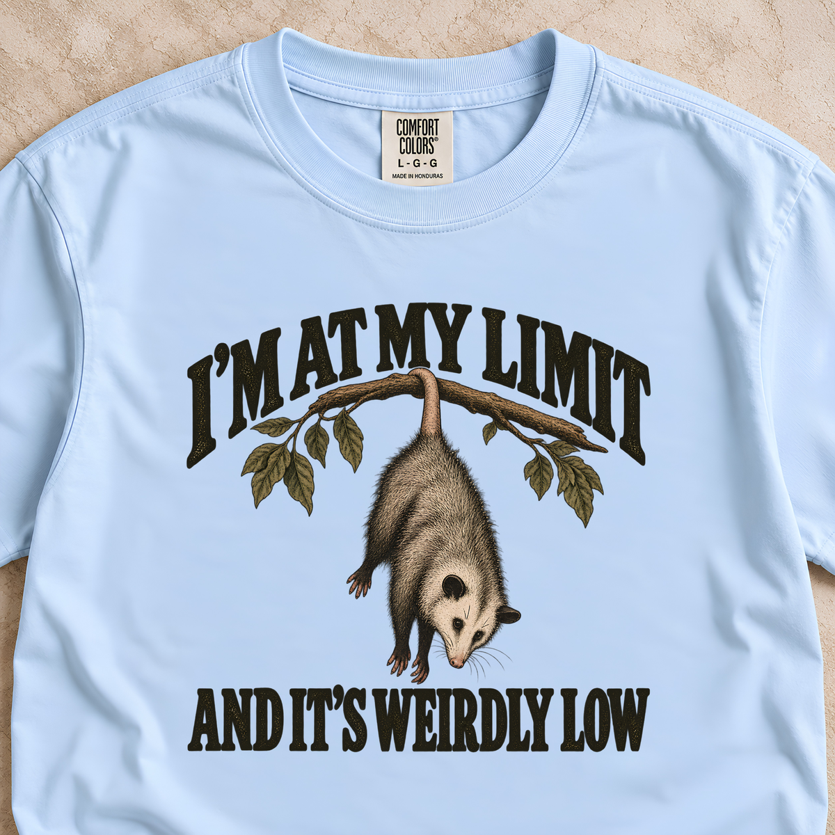 I'm at My Limit and It's Weirdly Low Shirt