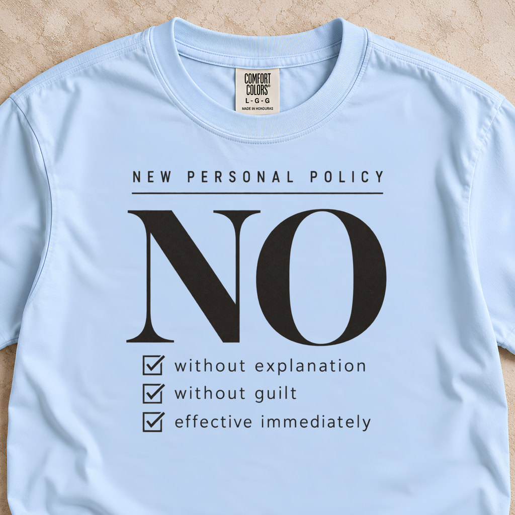New Personal Policy: No Shirt