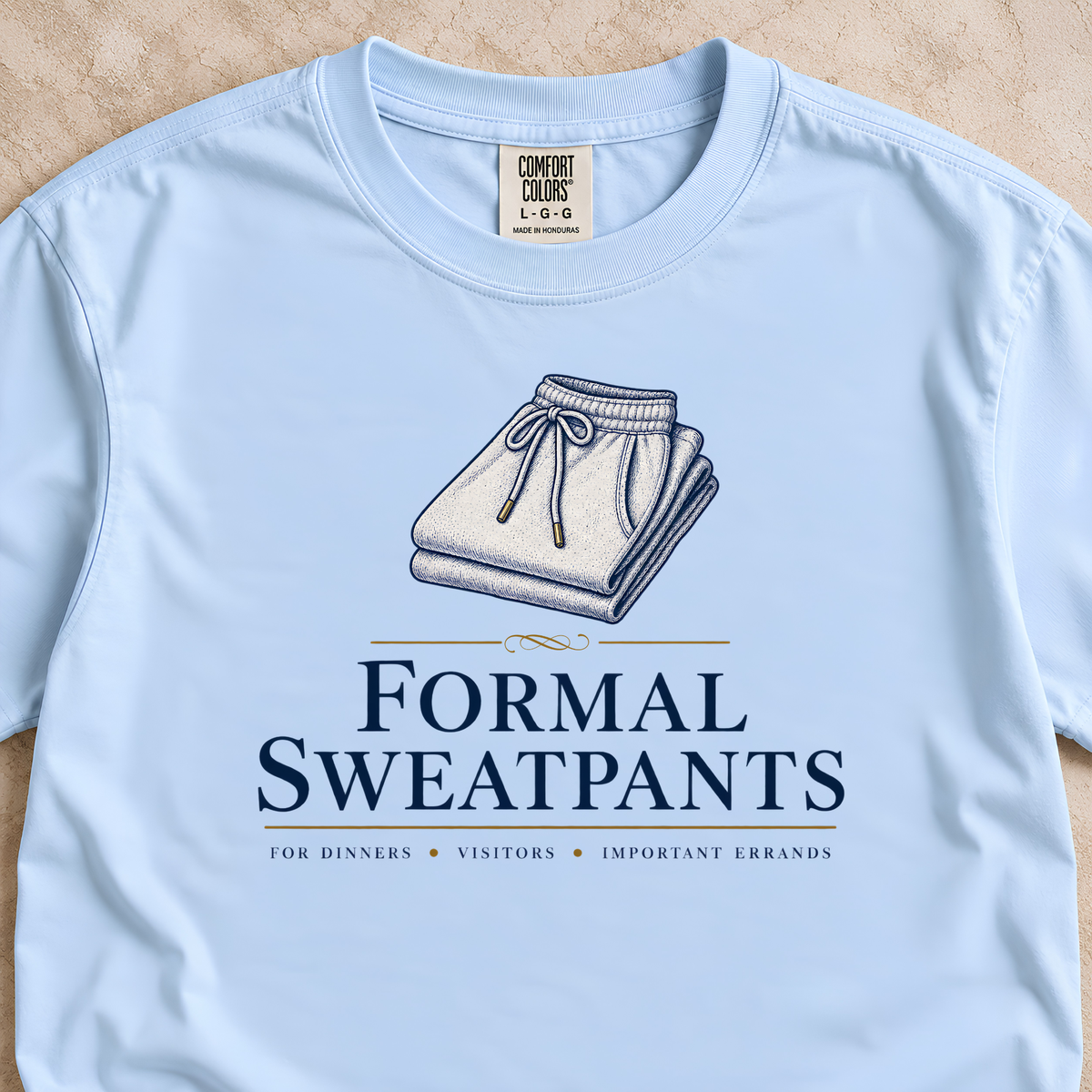 Formal Sweatpants Shirt