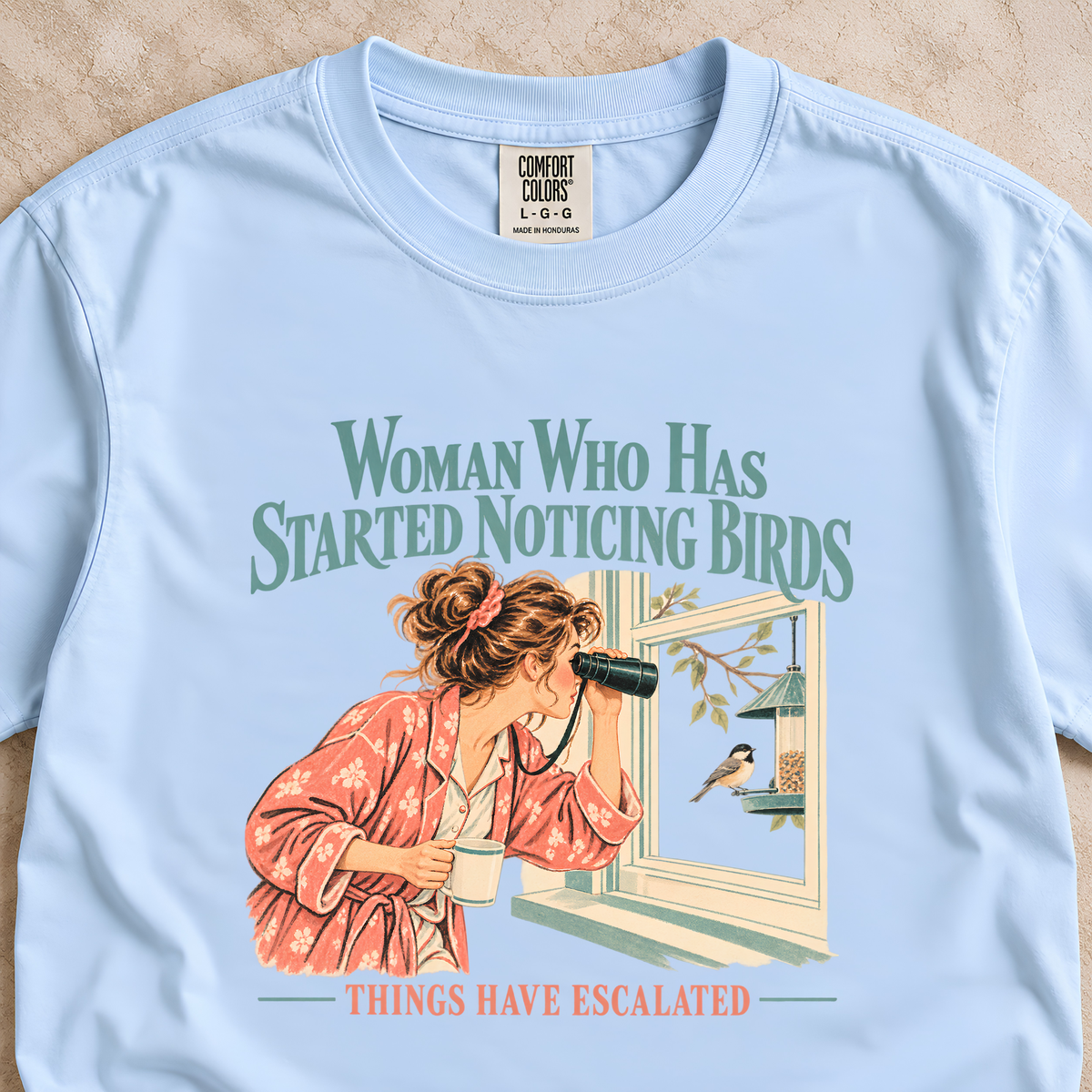 Woman Who Has Started Noticing Birds Shirt