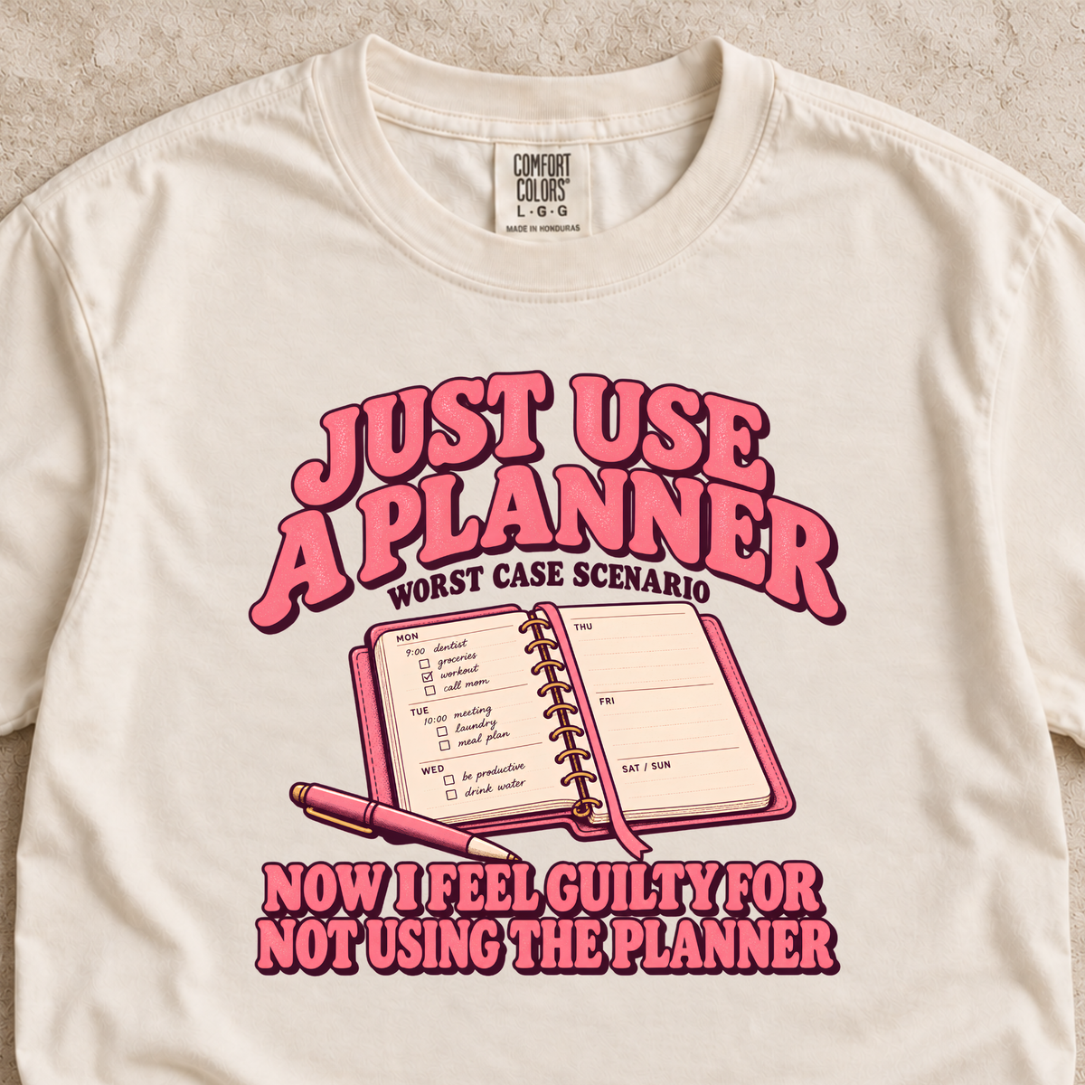 Just Use a Planner Shirt