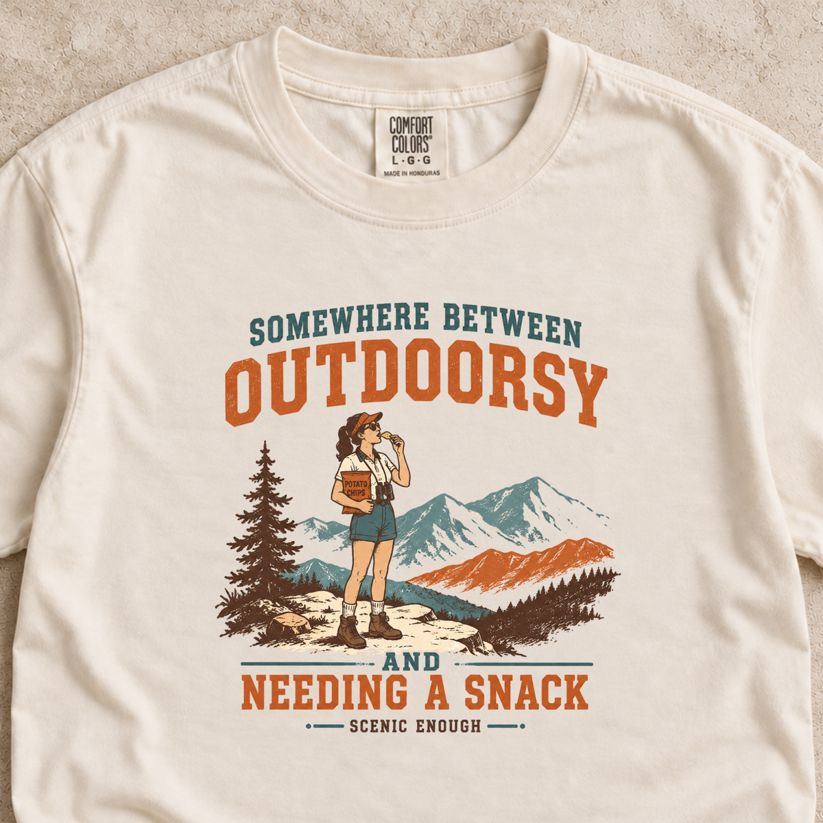 Outdoorsy and Needing a Snack Shirt