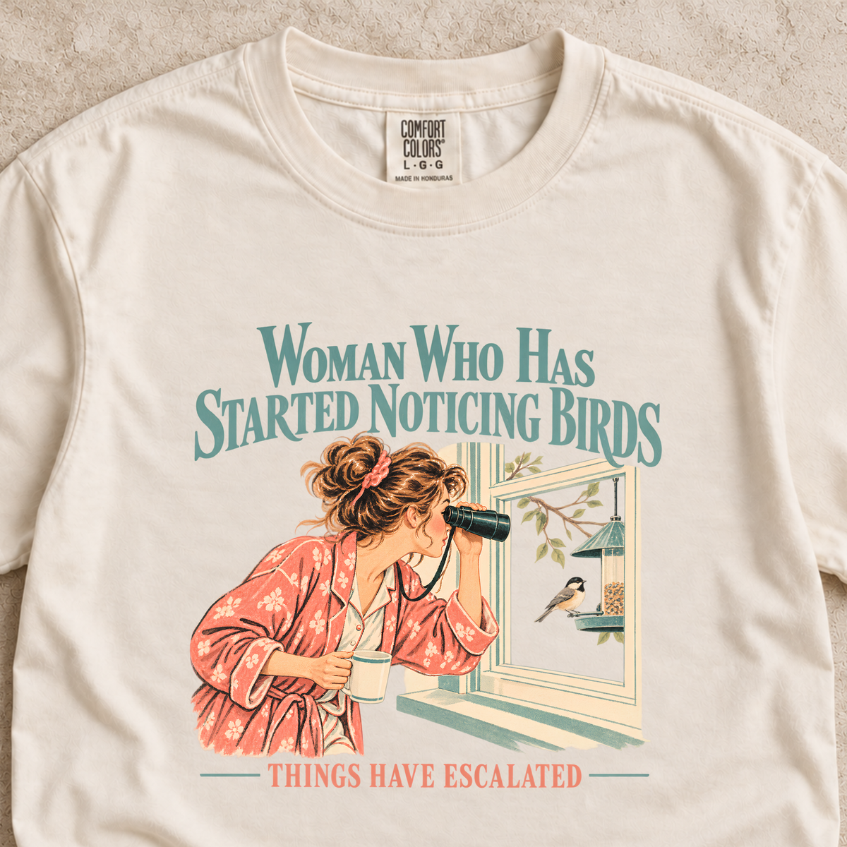 Woman Who Has Started Noticing Birds Shirt