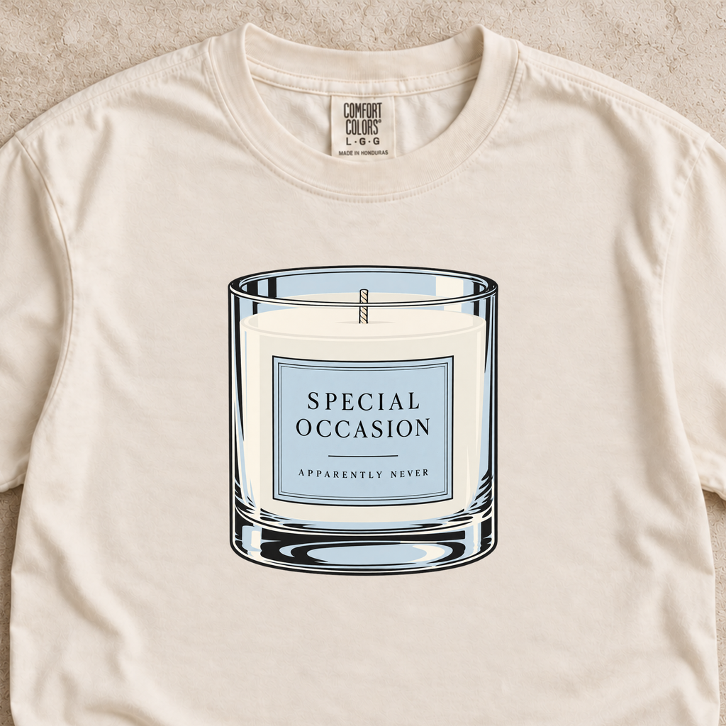 Special Occasion Candle Shirt