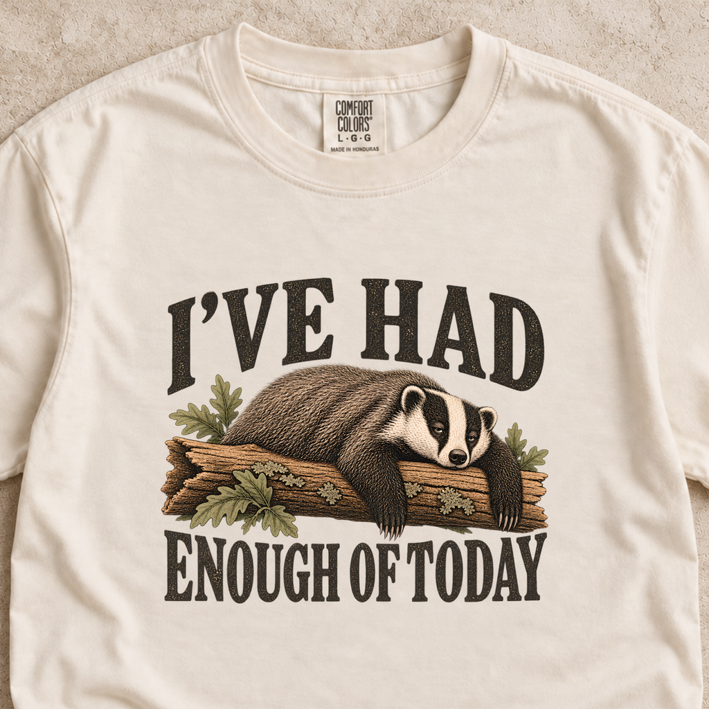 I've Had Enough of Today Shirt