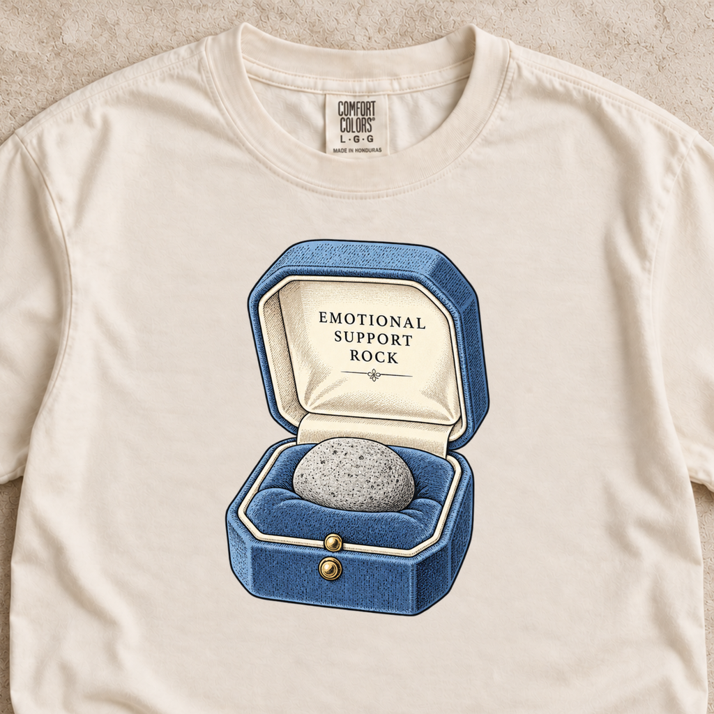 Emotional Support Rock Shirt