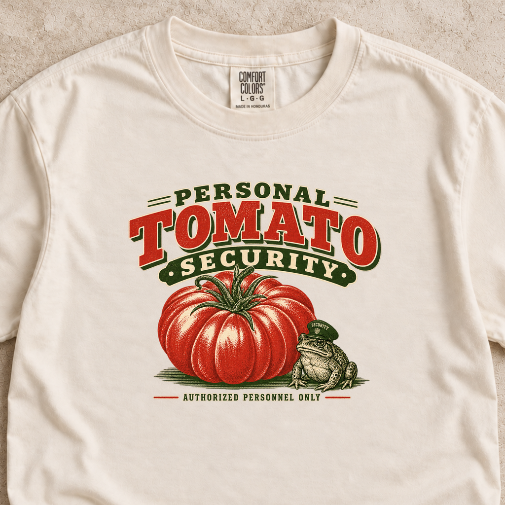 Personal Tomato Security Shirt