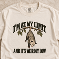 I'm at My Limit and It's Weirdly Low Shirt