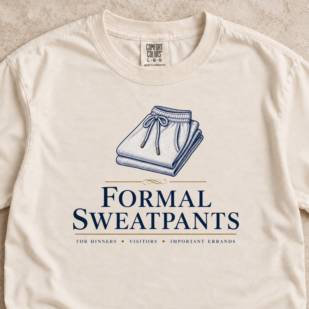 Formal Sweatpants Shirt