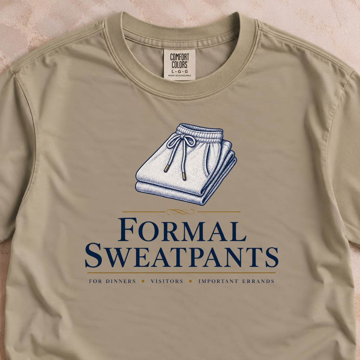 Formal Sweatpants Shirt