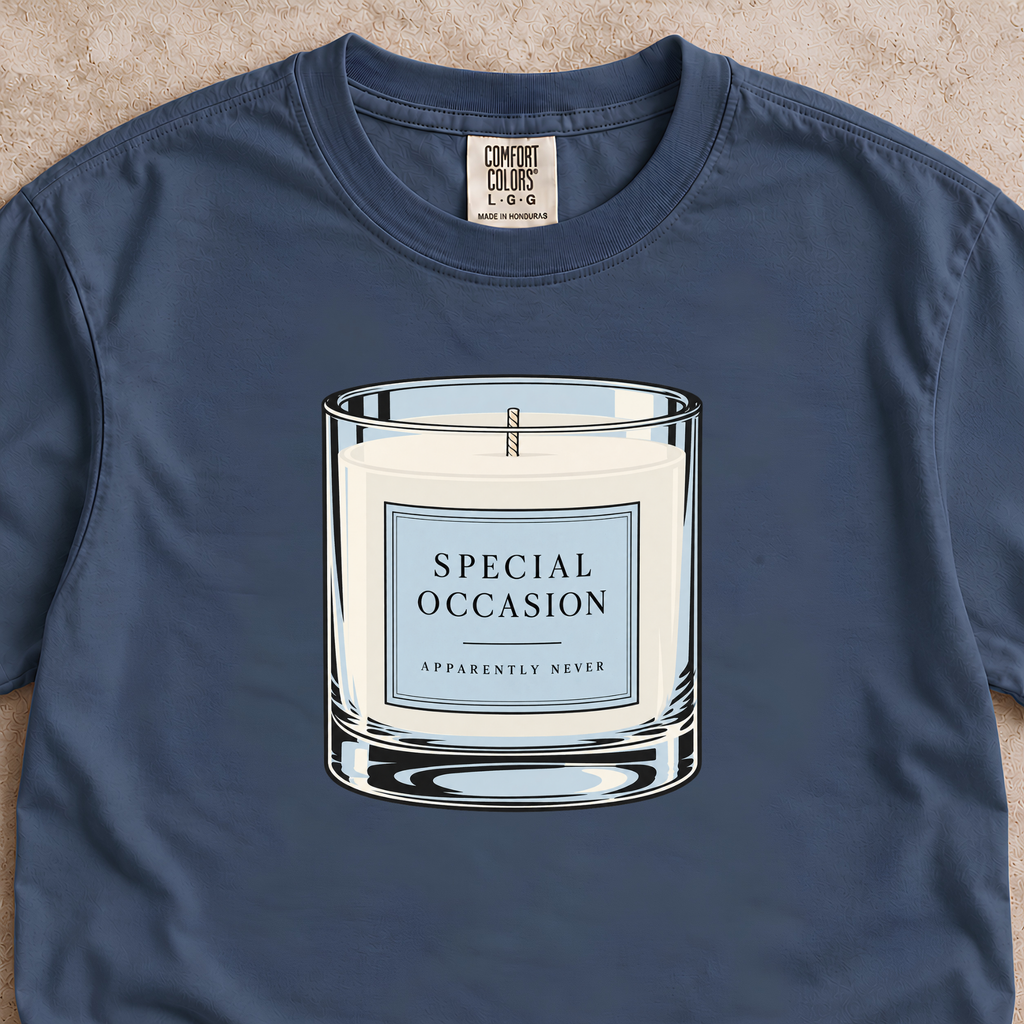 Special Occasion Candle Shirt