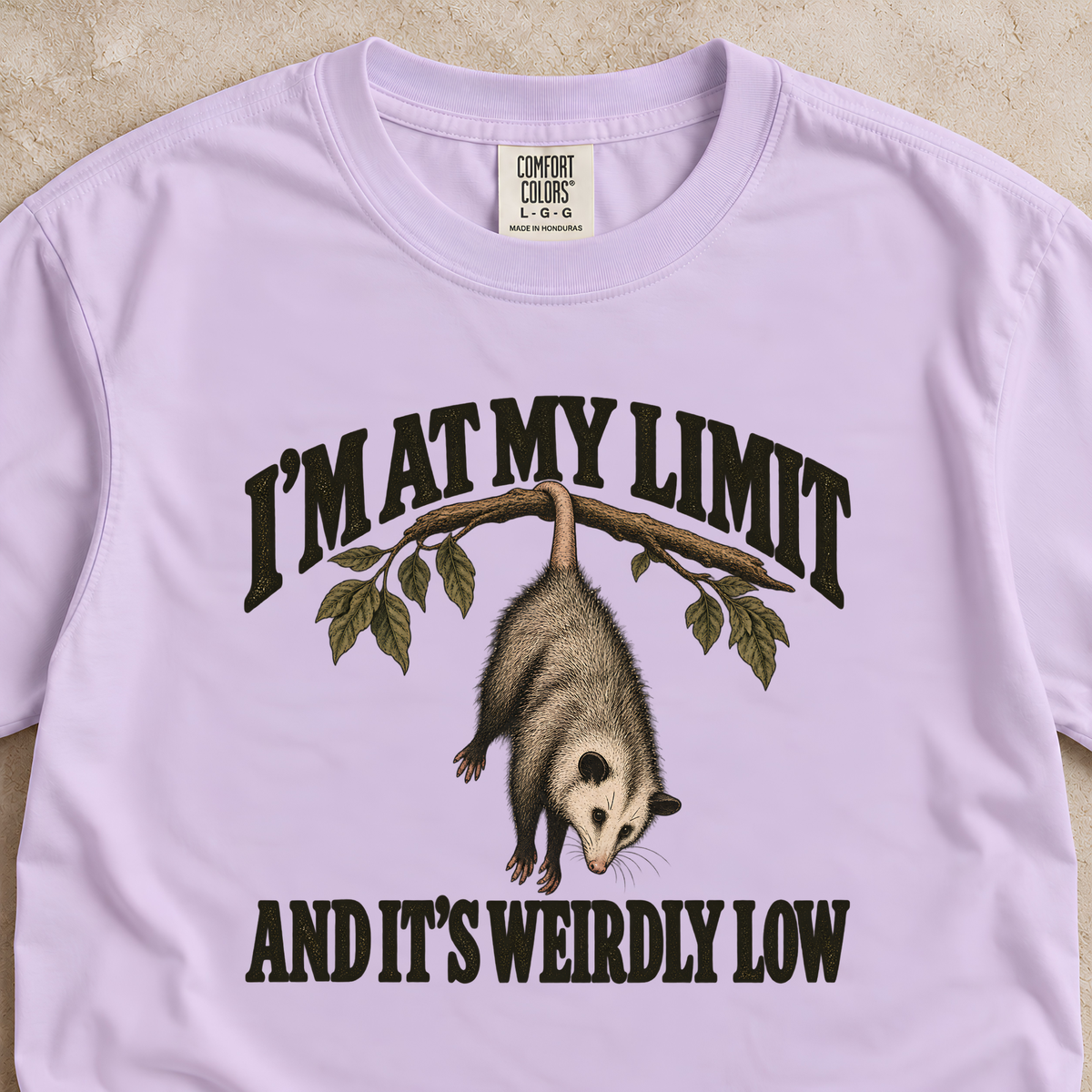 I'm at My Limit and It's Weirdly Low Shirt
