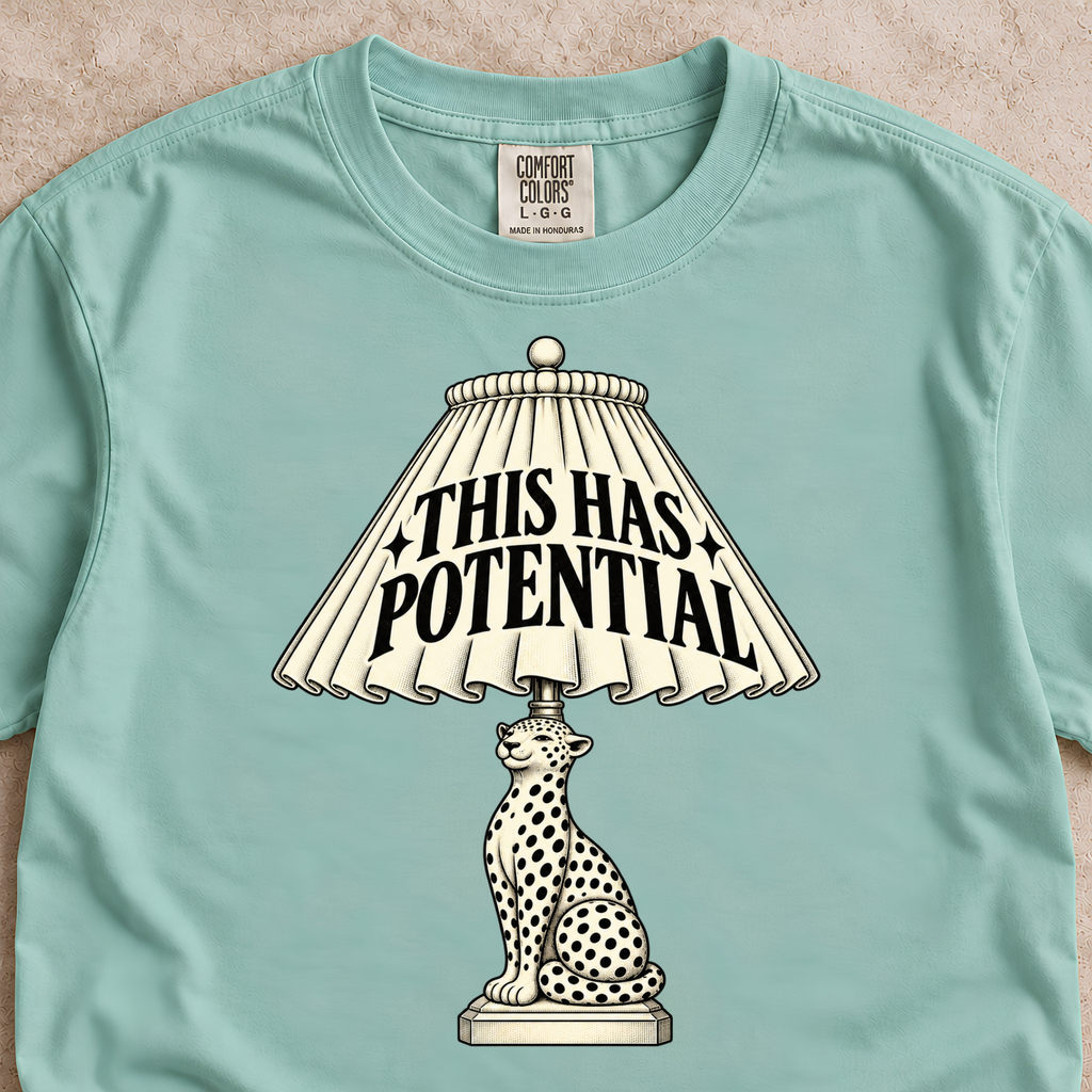 This Has Potential Lamp Shirt