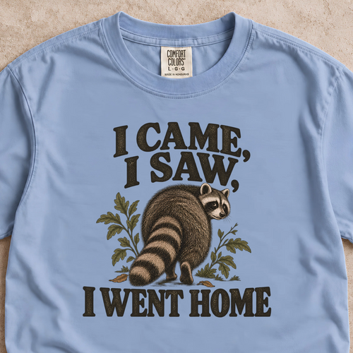 I Came, I Saw, I Went Home Shirt