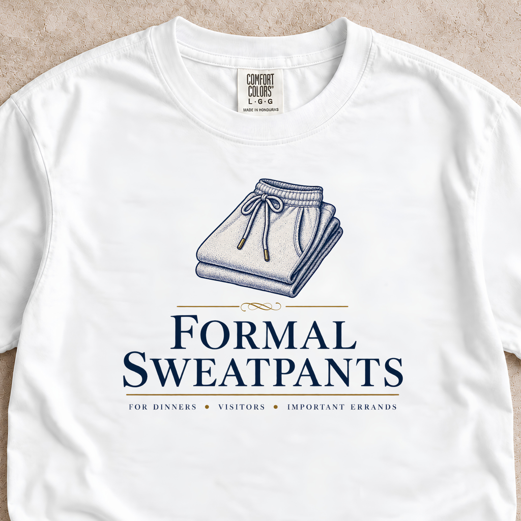Formal Sweatpants Shirt