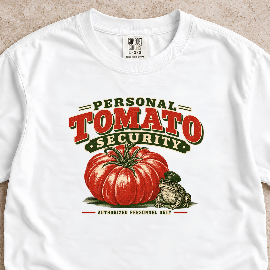 Personal Tomato Security Shirt