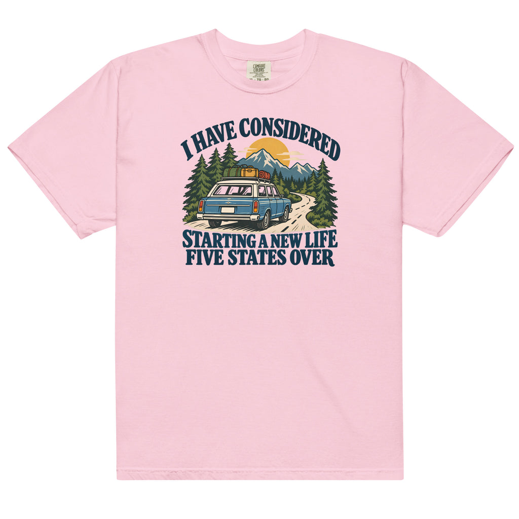 Starting a New Life Five States Over Shirt